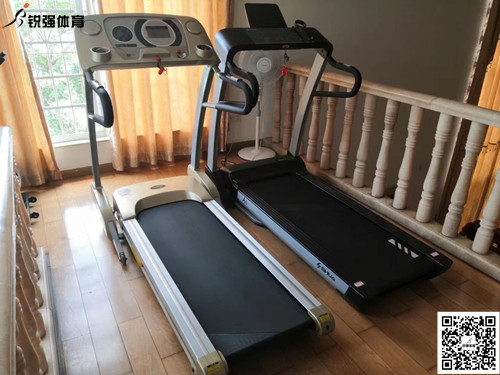 濟南某小區家長為孩子買的跑步機